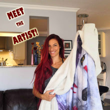 Load image into Gallery viewer, Warm Cozy &amp; Soft Wolf Blanket