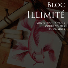 Load image into Gallery viewer, Bloc de cours - Avril