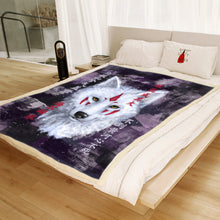 Load image into Gallery viewer, Warm Cozy &amp; Soft Wolf Blanket